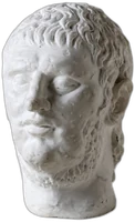 The bust as it is now.